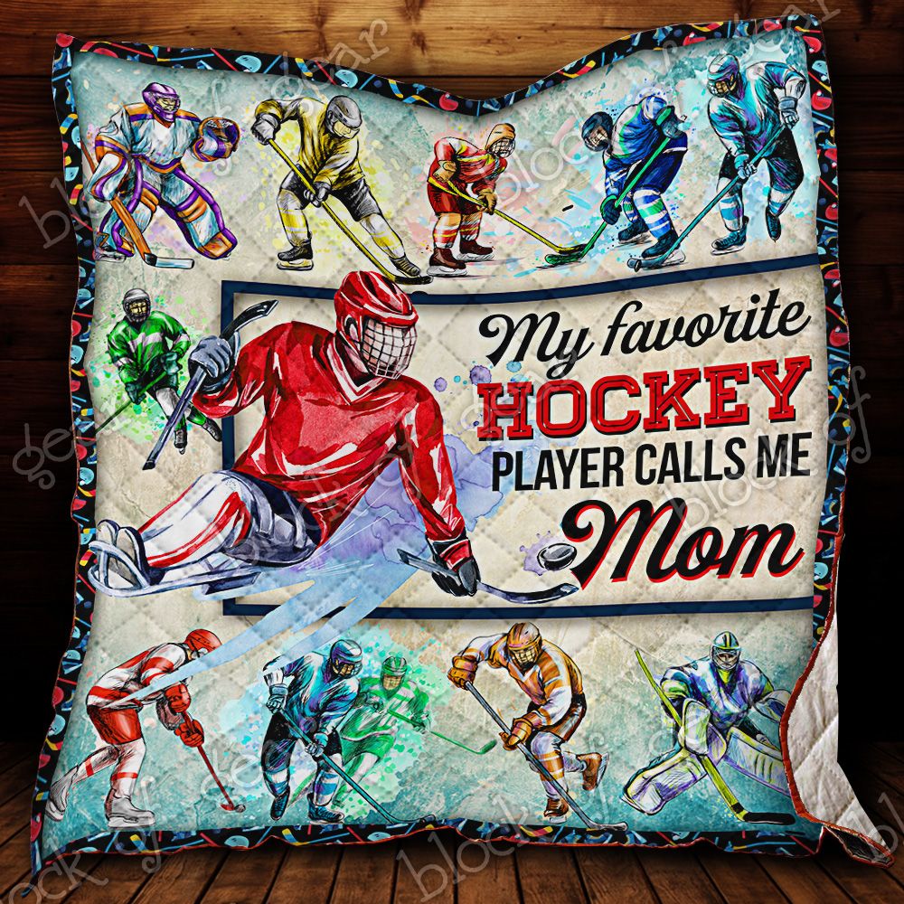 Proud Hockey Mom Quilt Np134 Dhc11122138Dd
