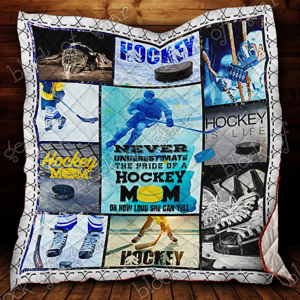 Proud Hockey Mom Quilt Ttl139 Dhc11122040Dd