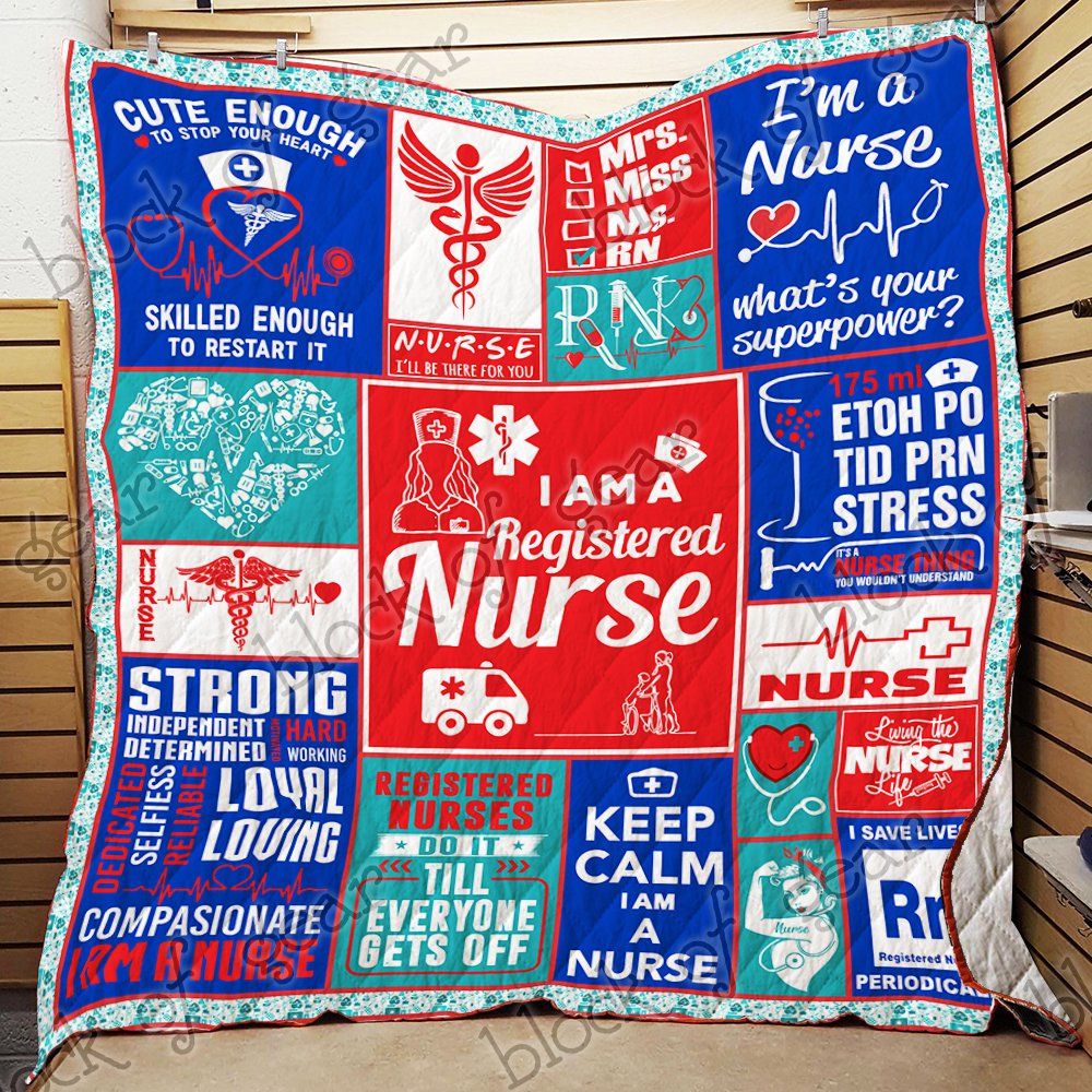 Proud Registered Nurse Quilt Nh104 Dhc11124043Dd