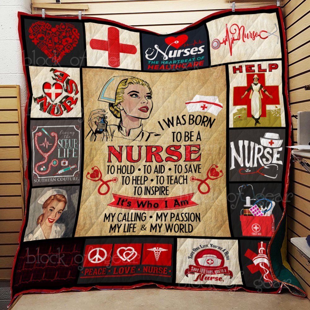 Proud To Be A Nurse Quilt Th580 Dhc11122921Dd