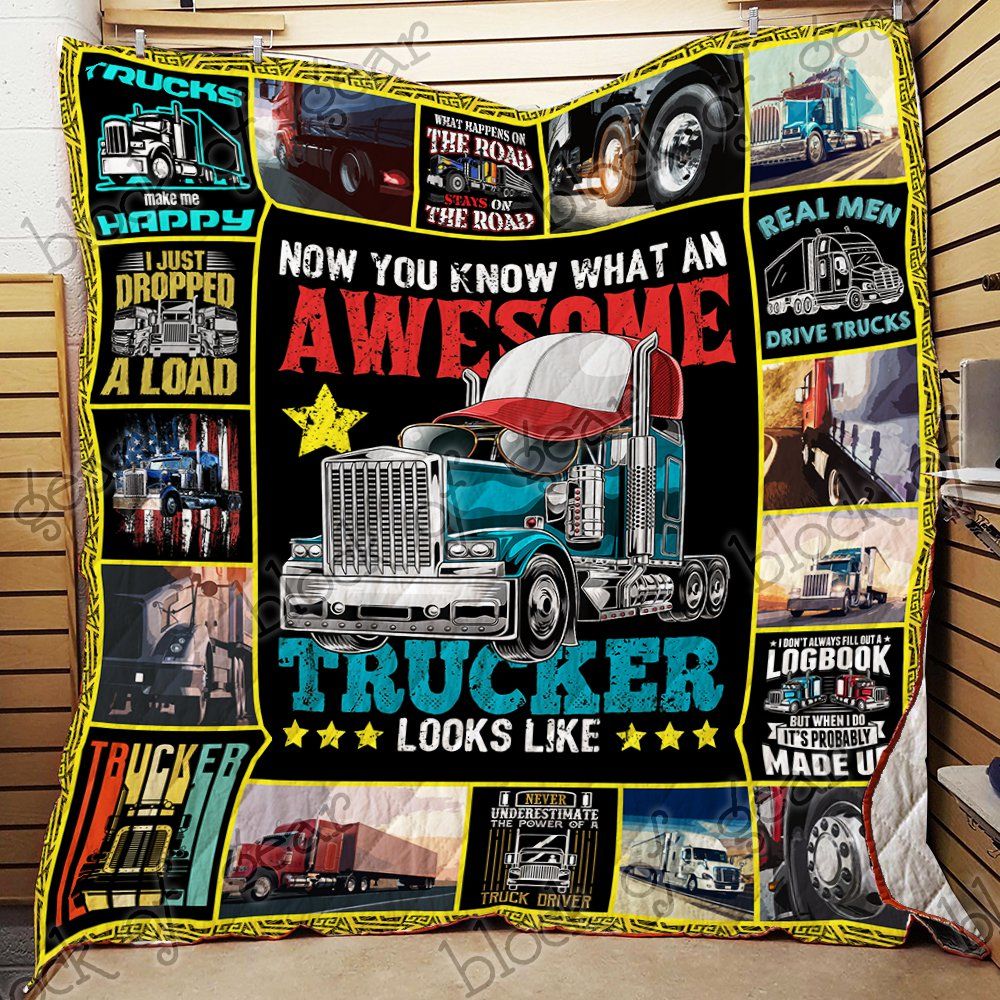 Proud Trucker Quilt Nh105 Dhc11122467Dd