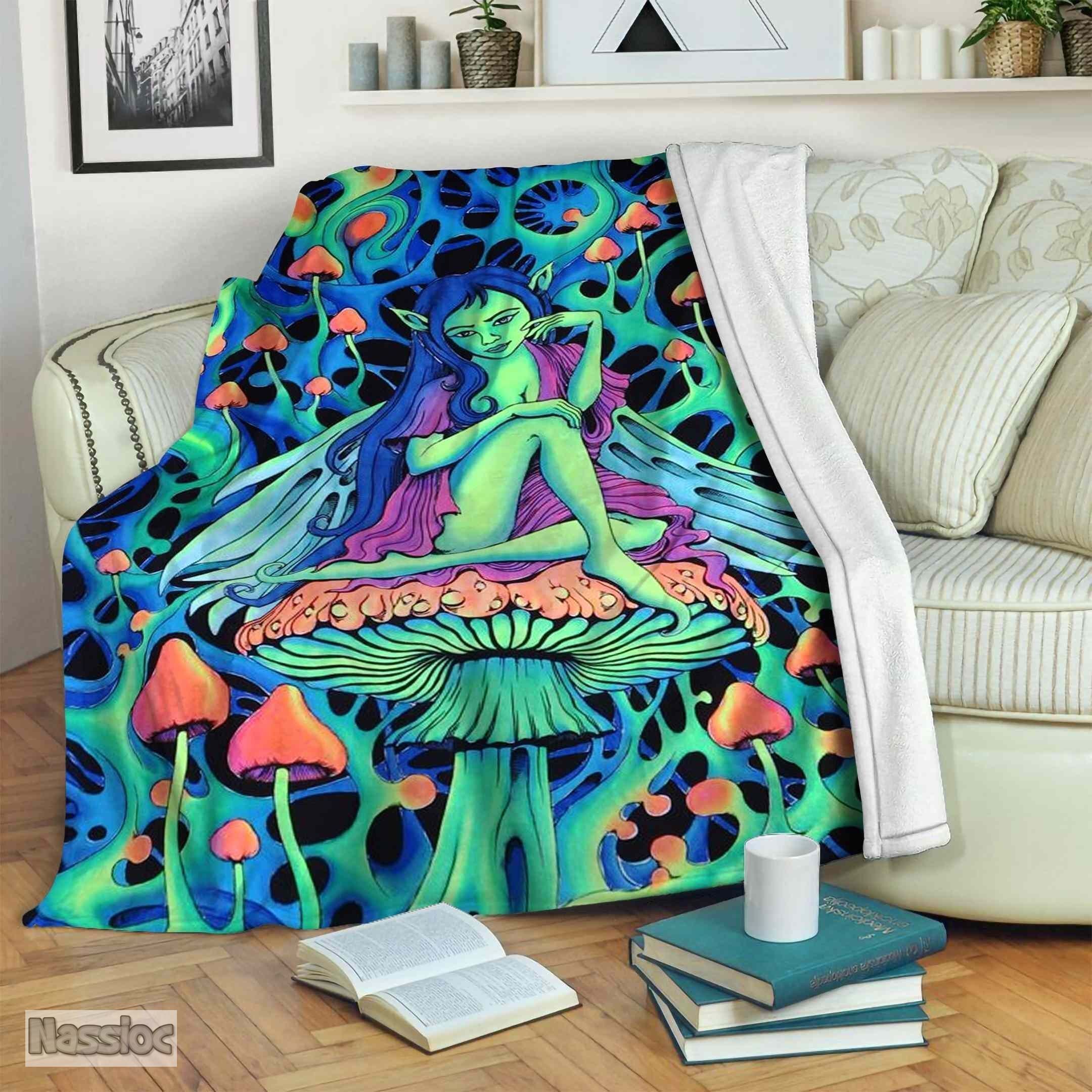 Psyalskan Fairy Fleece Blanket