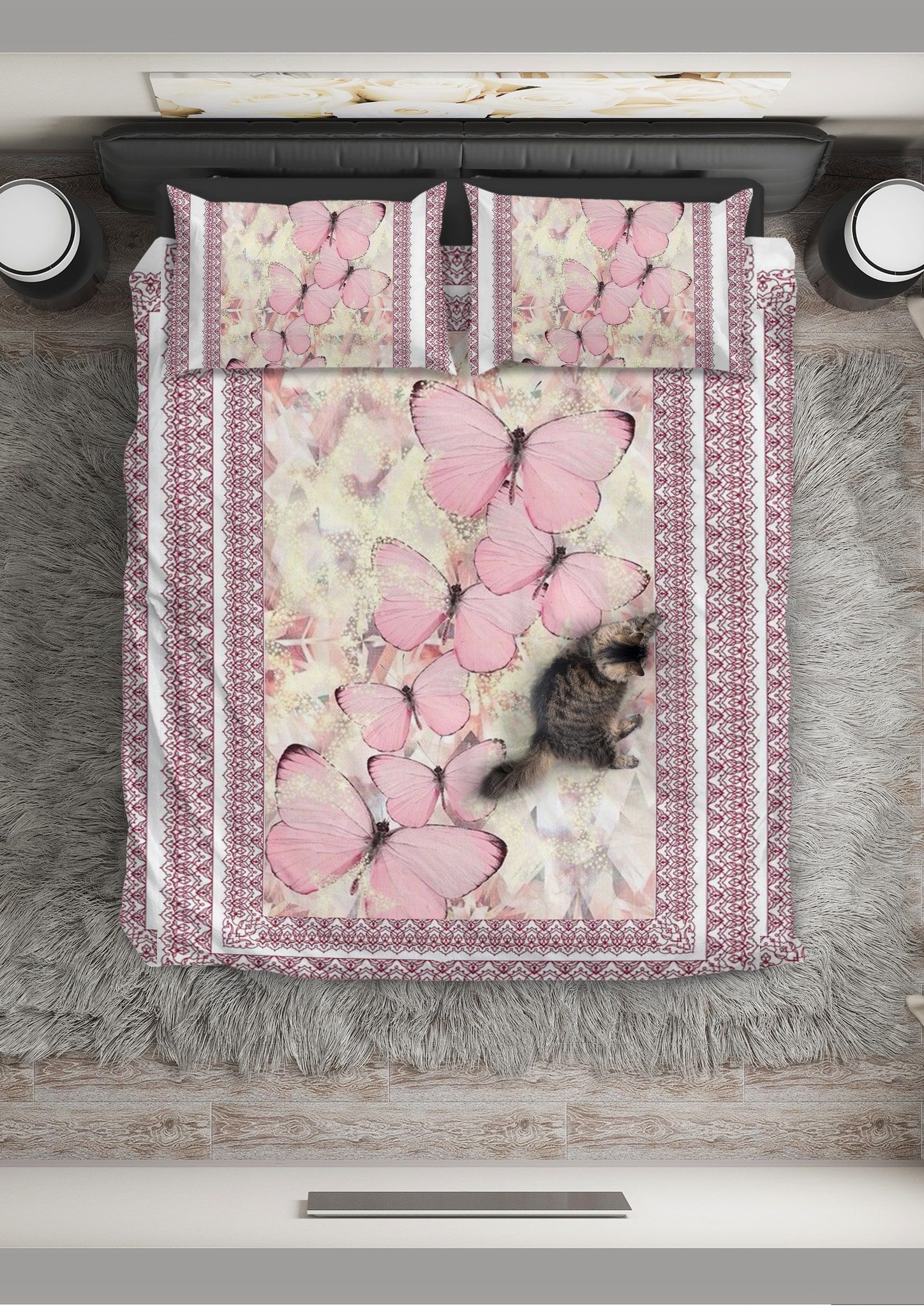 For The Pink Lovers Bedding Set