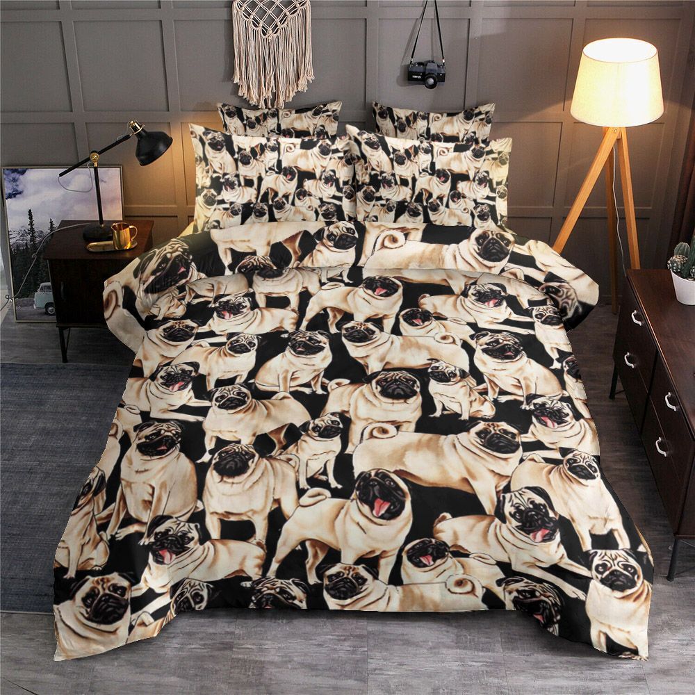 Pug Bedding Set
