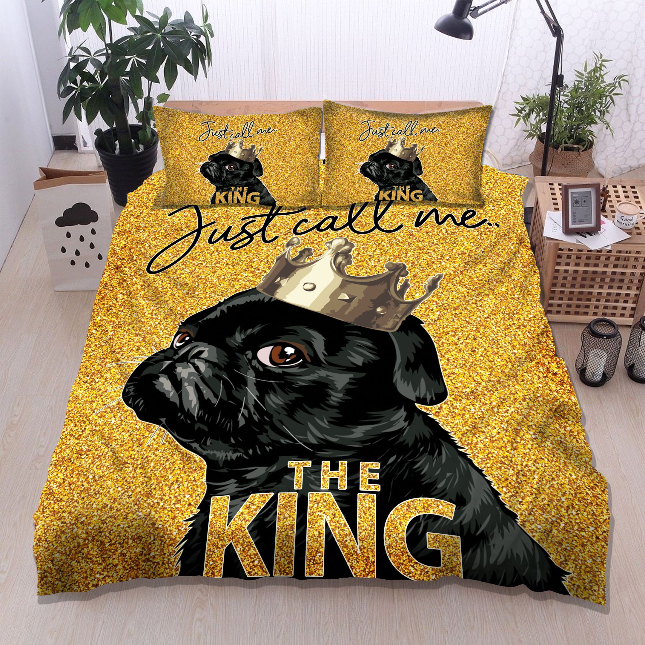 Pug Bedding Set