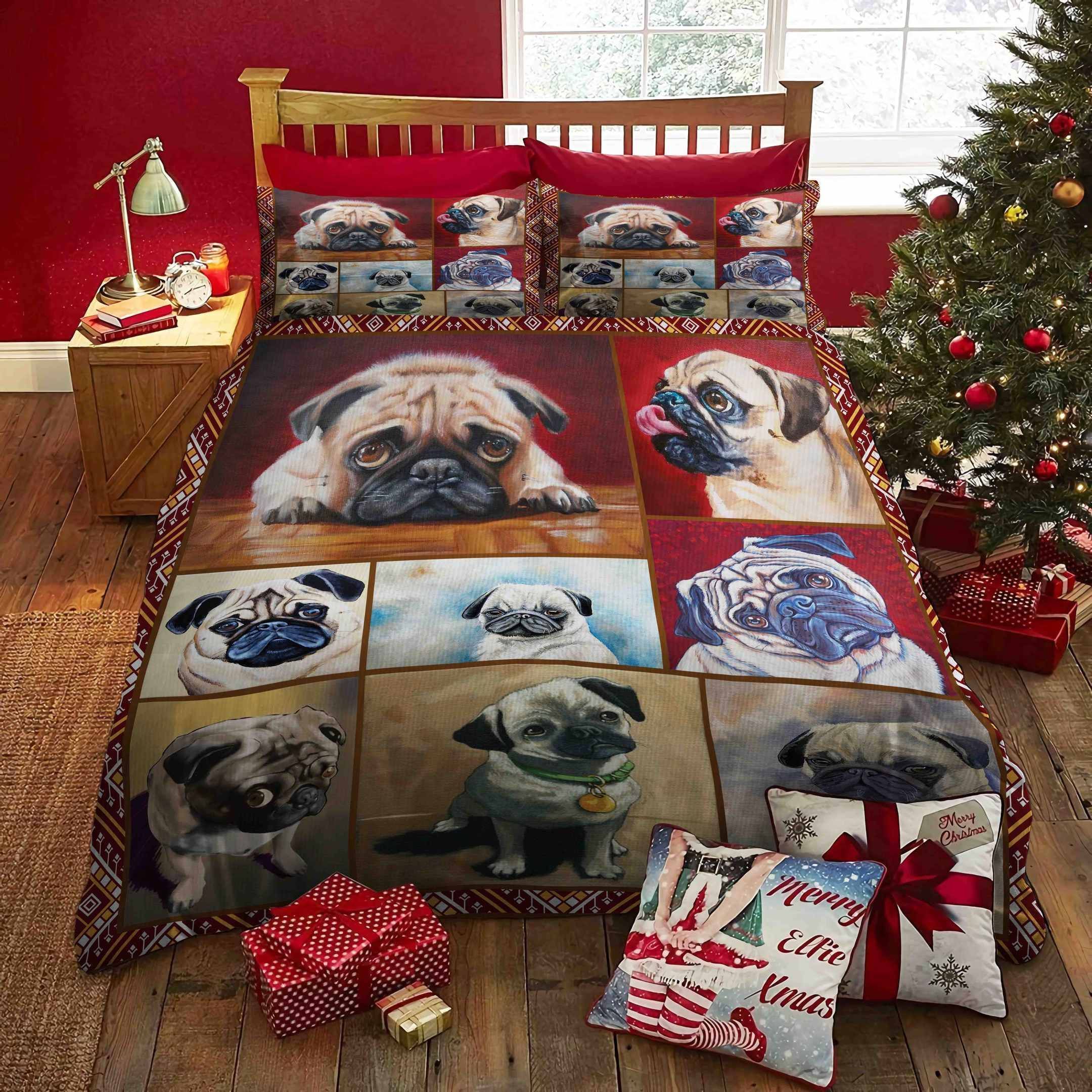 Pug Bedding Set