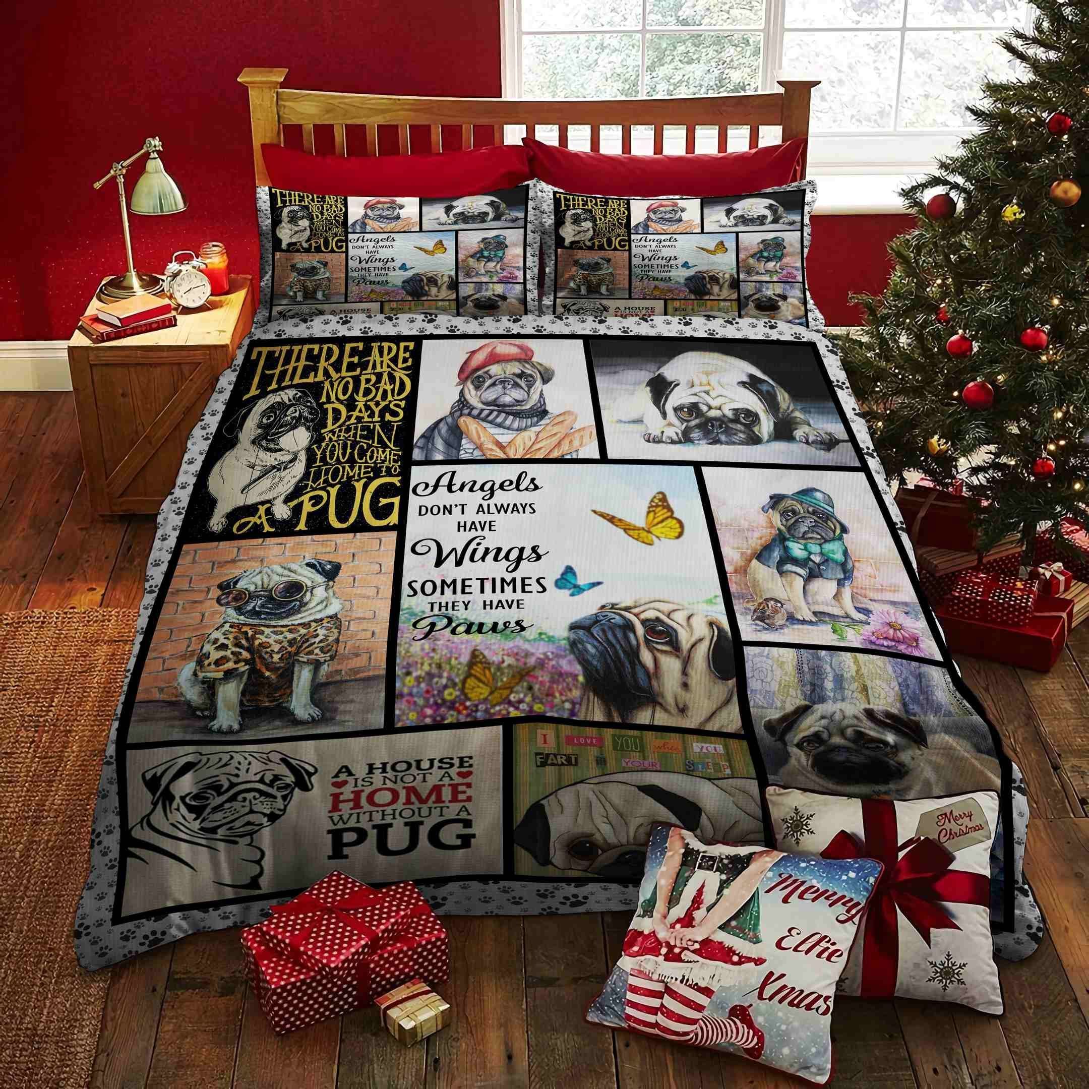Pug Bedding Set