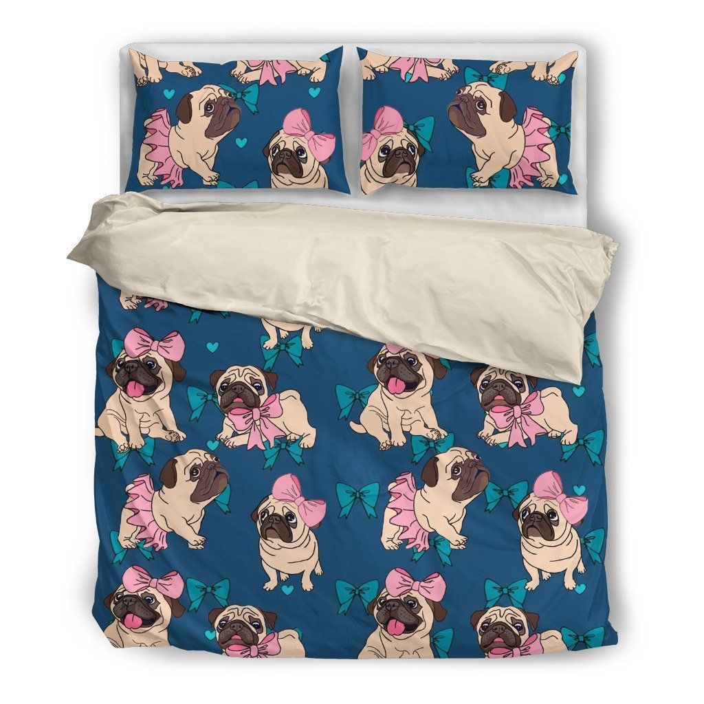 Pug Bedding Set