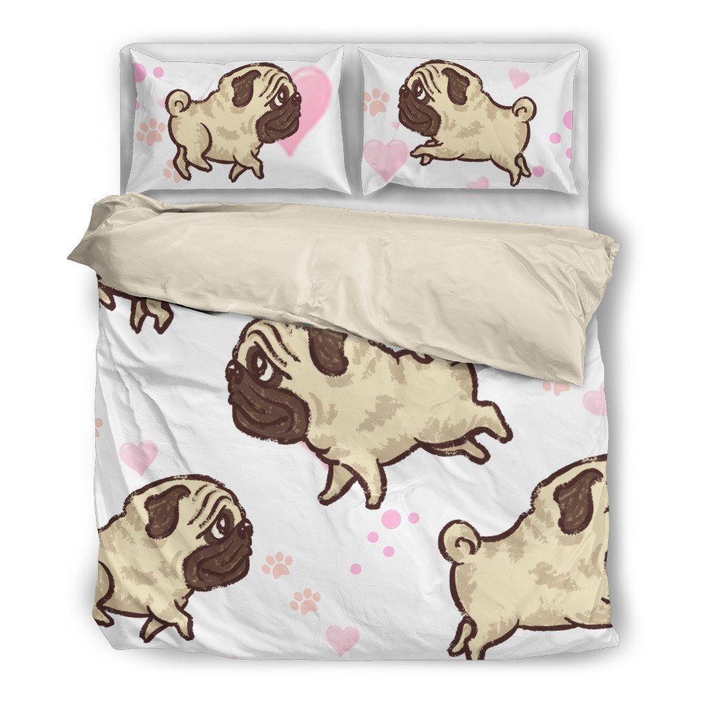 Pug Bedding Set