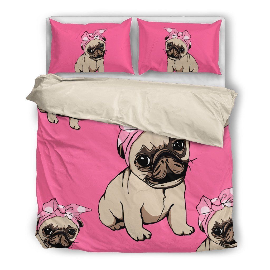 Pug Bedding Set