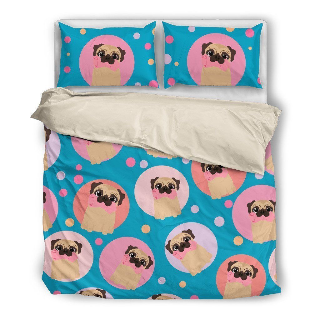 Pug Bedding Set