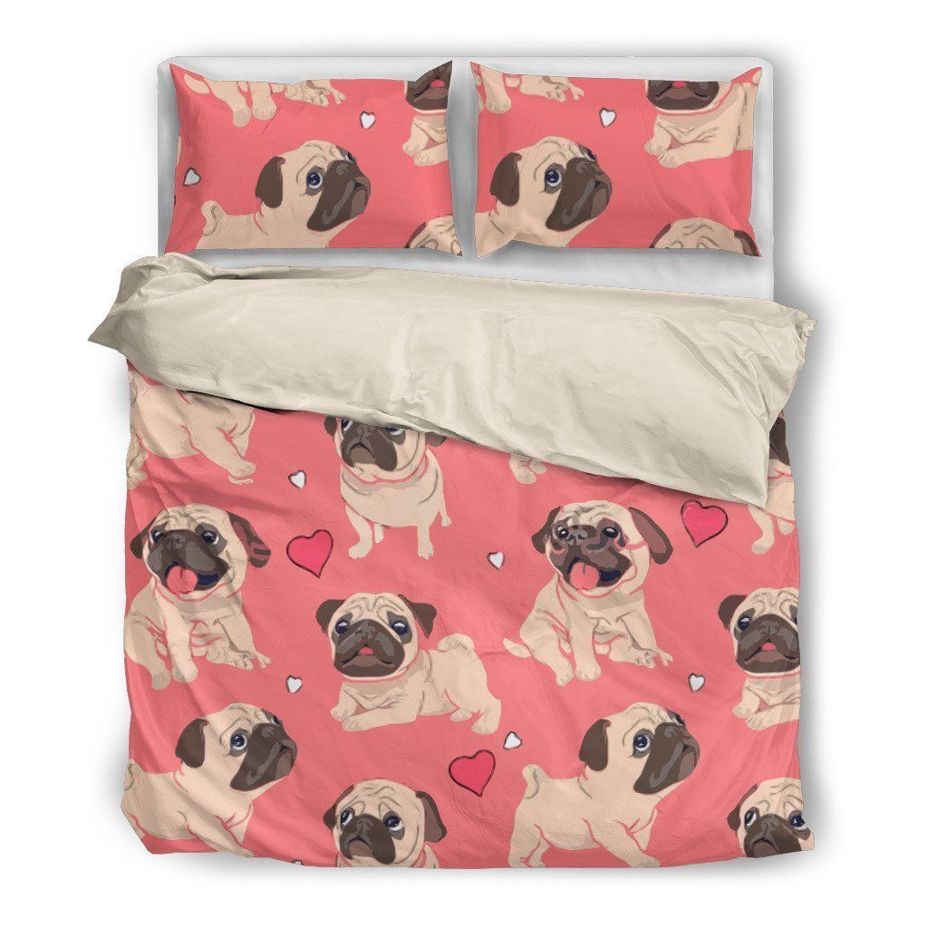 Pug Bedding Set