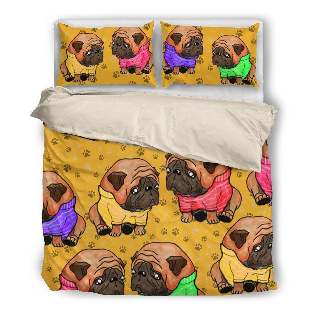 Pug Bedding Set