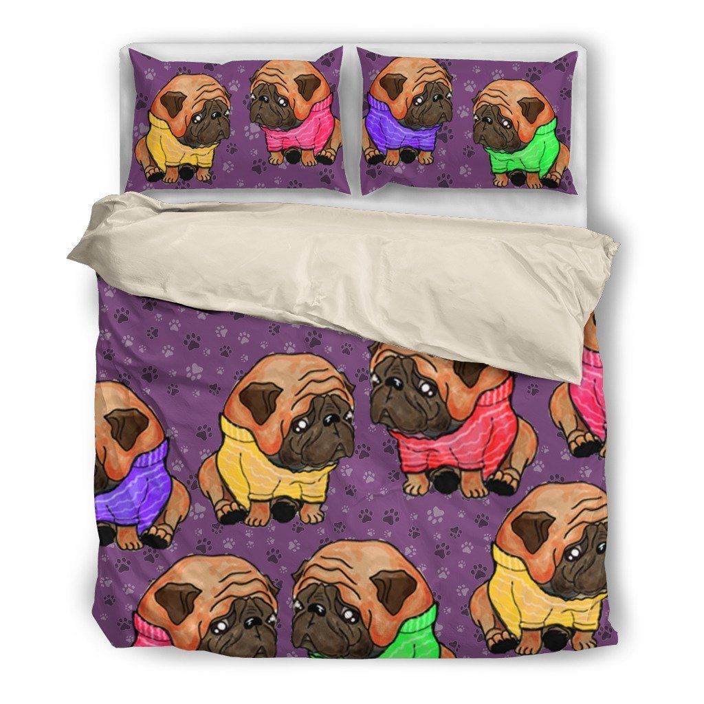 Pug Bedding Set