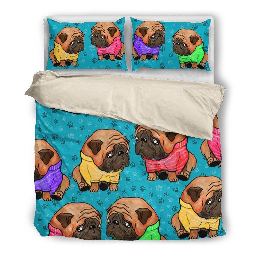 Pug Bedding Set