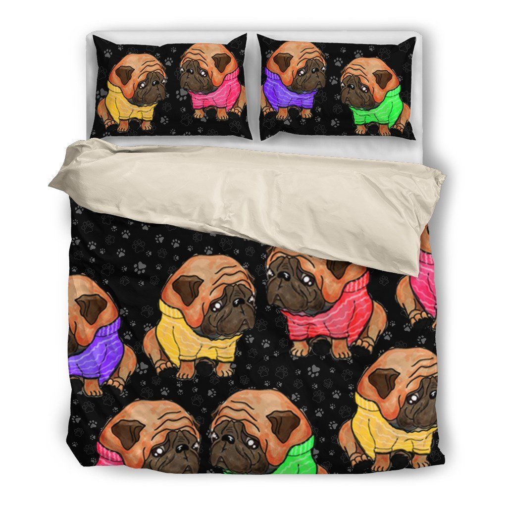 Pug Bedding Set