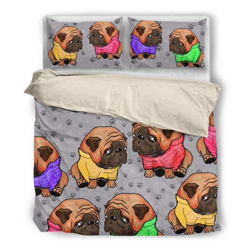 Pug Bedding Set