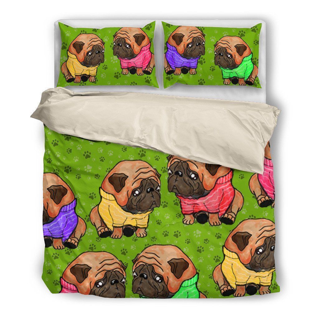 Pug Bedding Set