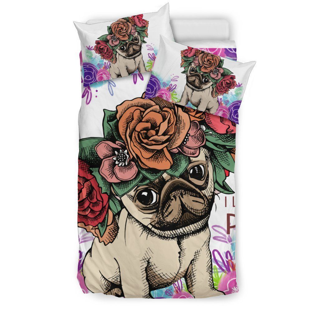 Pug Bedding Set