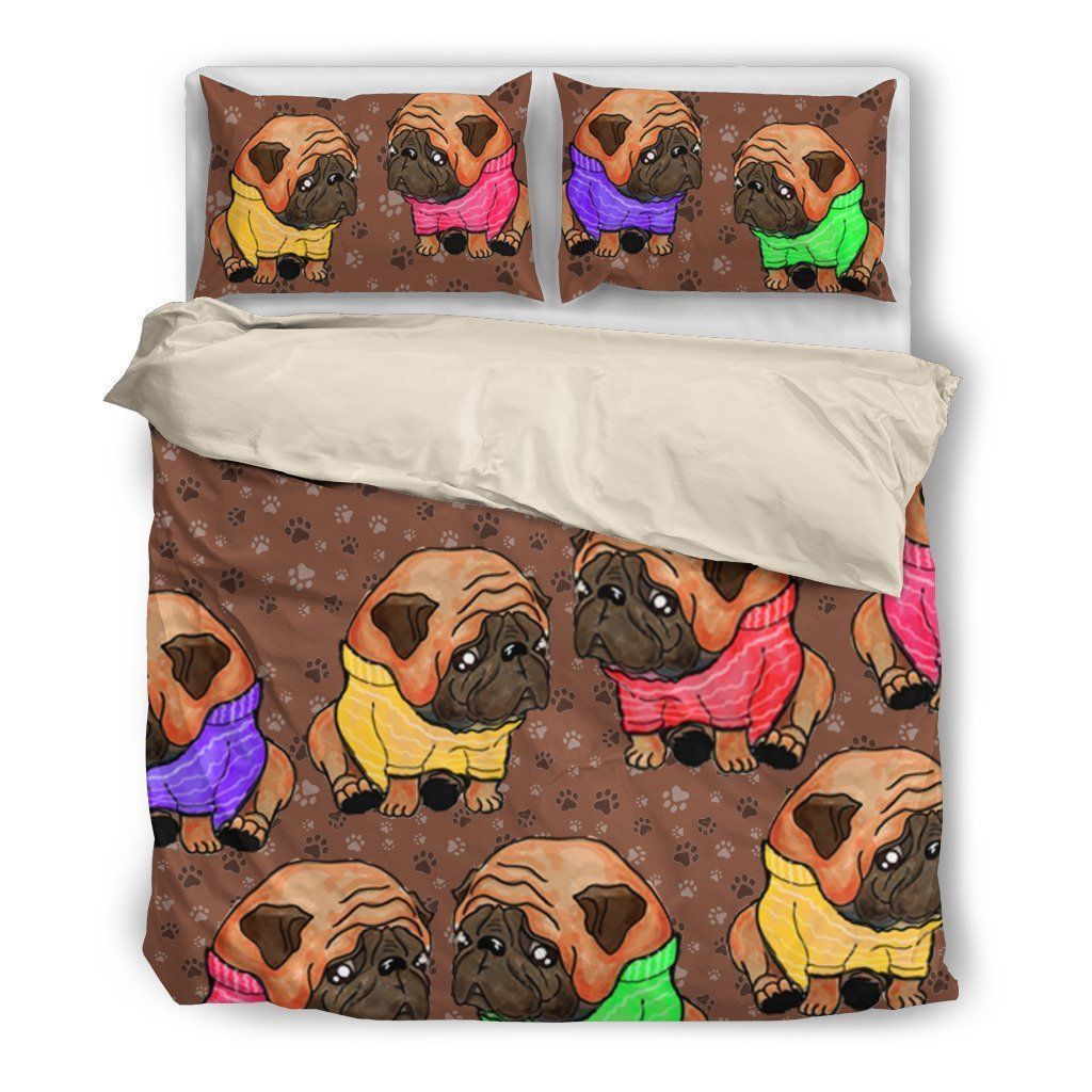 Pug Bedding Set