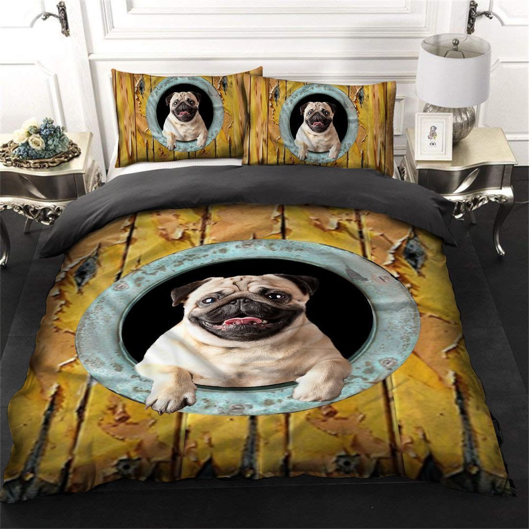 Pug Bedding Set