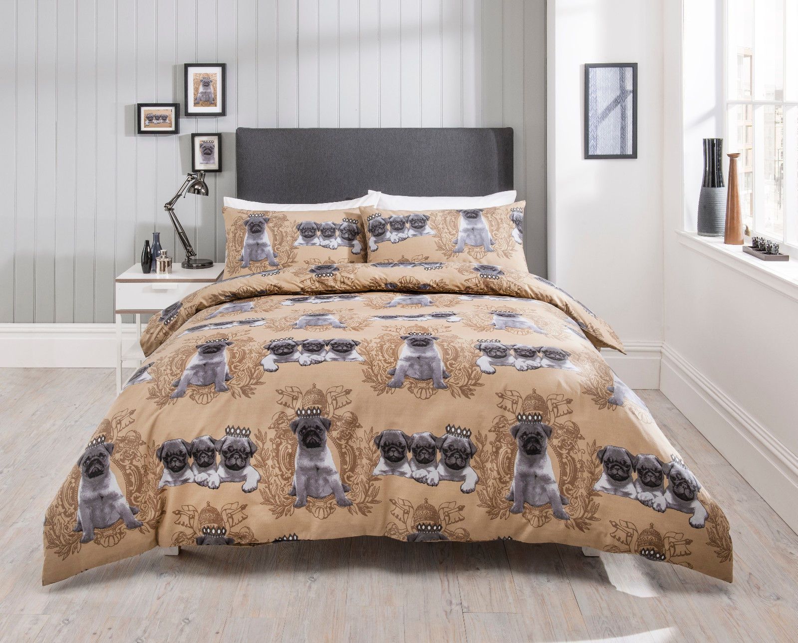 Pug Bedding Set