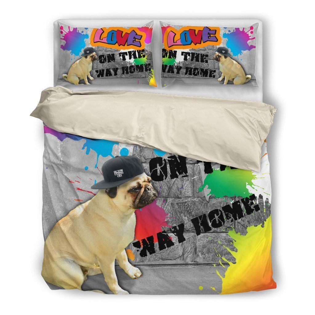 Pug Bedding Set