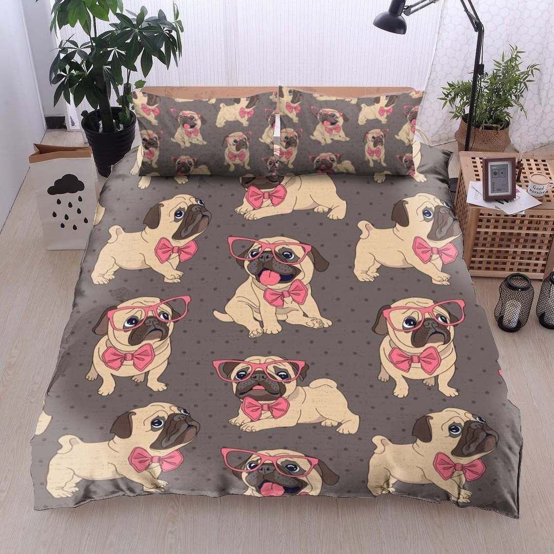 Pug Bedding Set