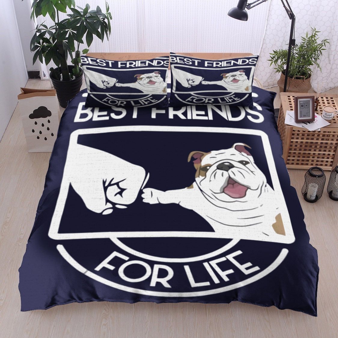 Pug Bedding Set