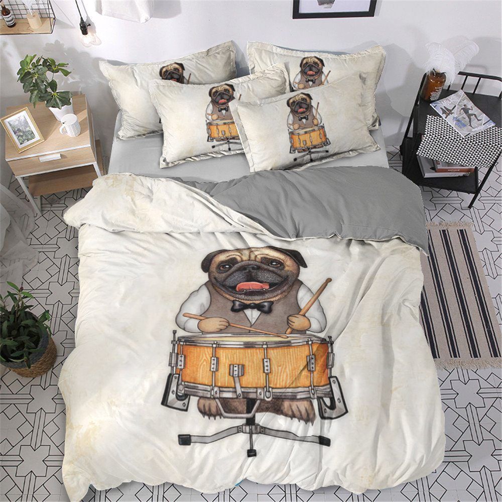 Pug Bedding Set