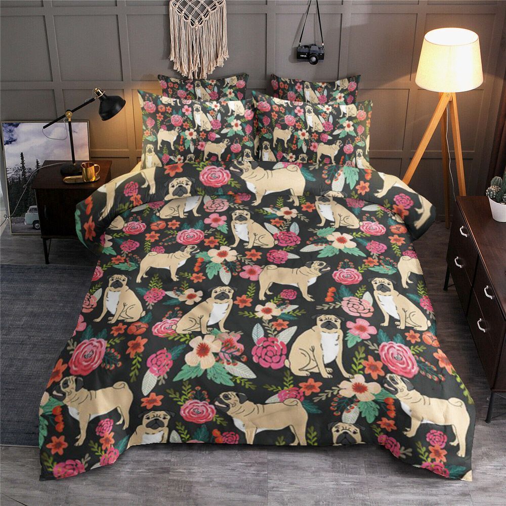Pug Bedding Set