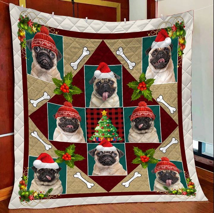 Pug Chritsmas DTC2311723 Quilt Blanket