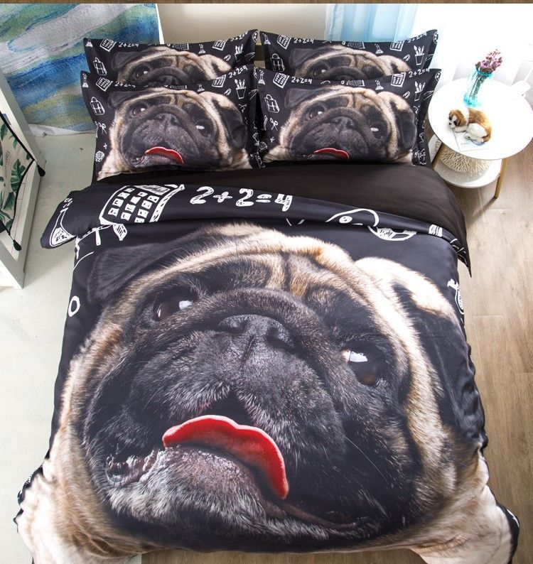 Pug Bedding Set