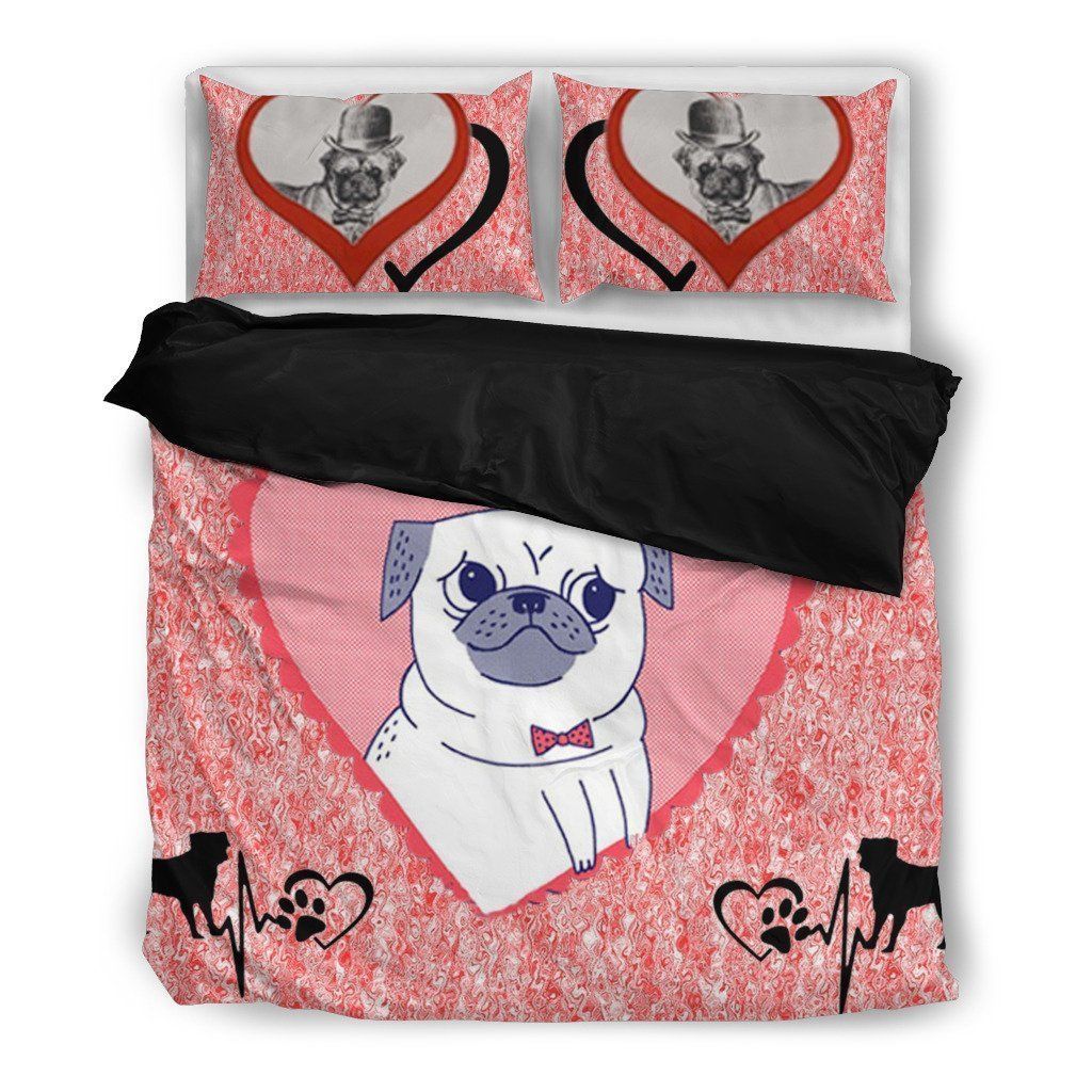 Pug Bedding Set
