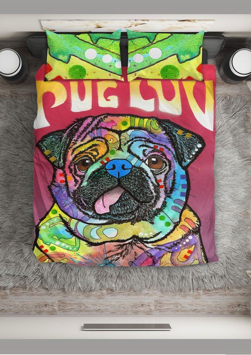 Pug Bedding Set