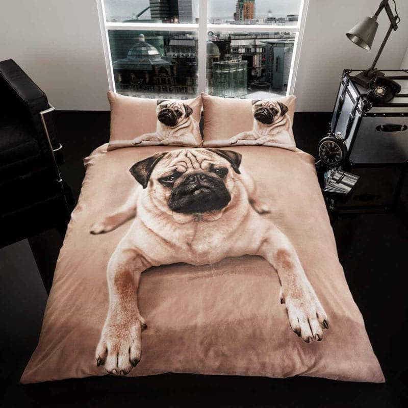 Pug Bedding Set