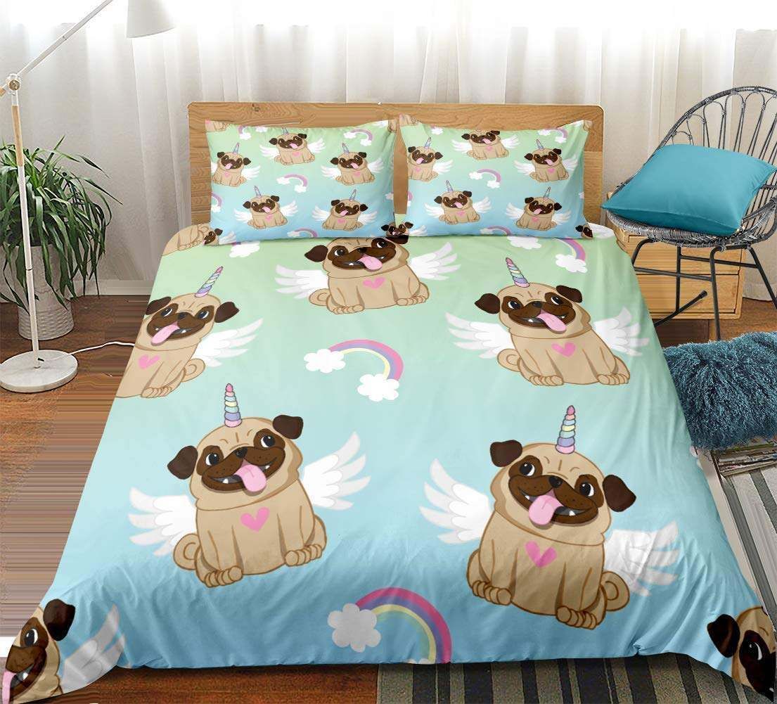 Pug Bedding Set