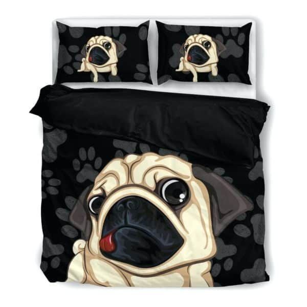 Pug Bedding Set