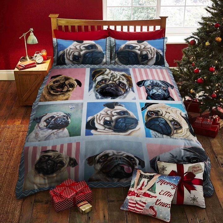Pug Bedding Set
