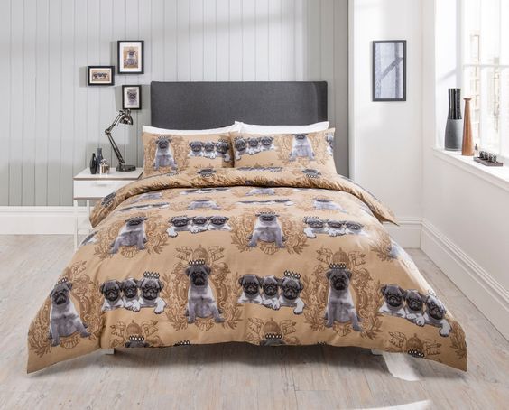 Pug Bedding Set