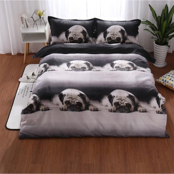 Pug Bedding Set
