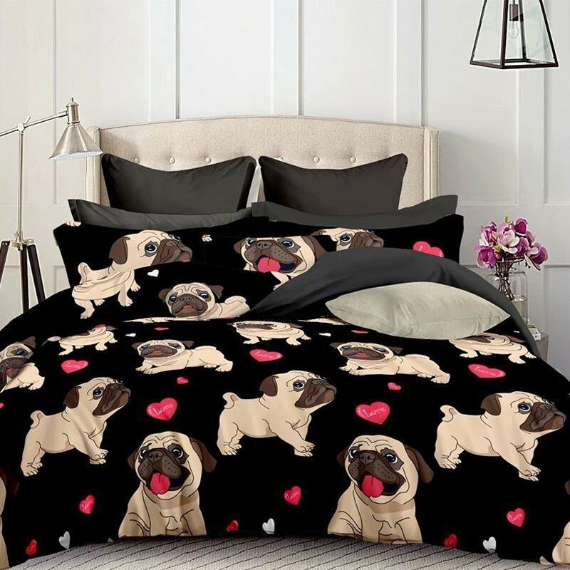 Pug Bedding Set