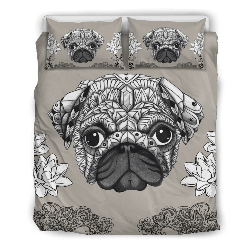 Pug Bedding Set