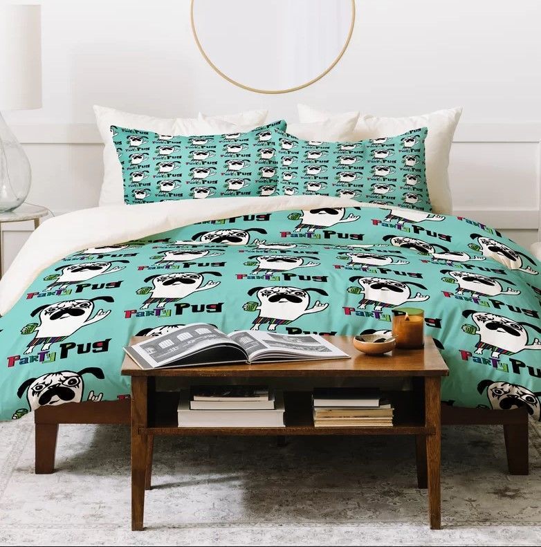 Pug Bedding Set