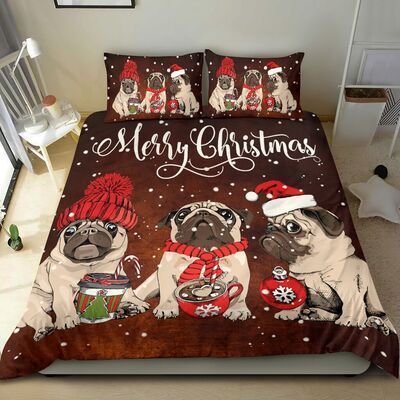 Pug Dog Bedding Set