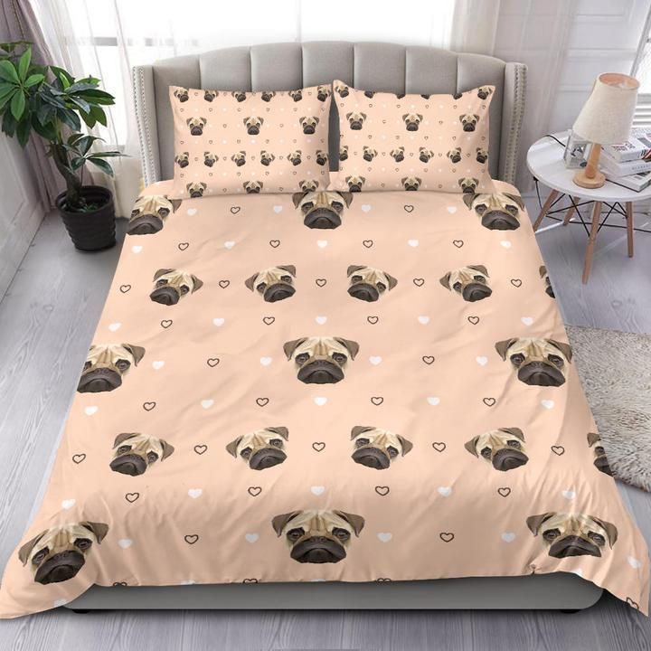 Pug Dog Bedding Set