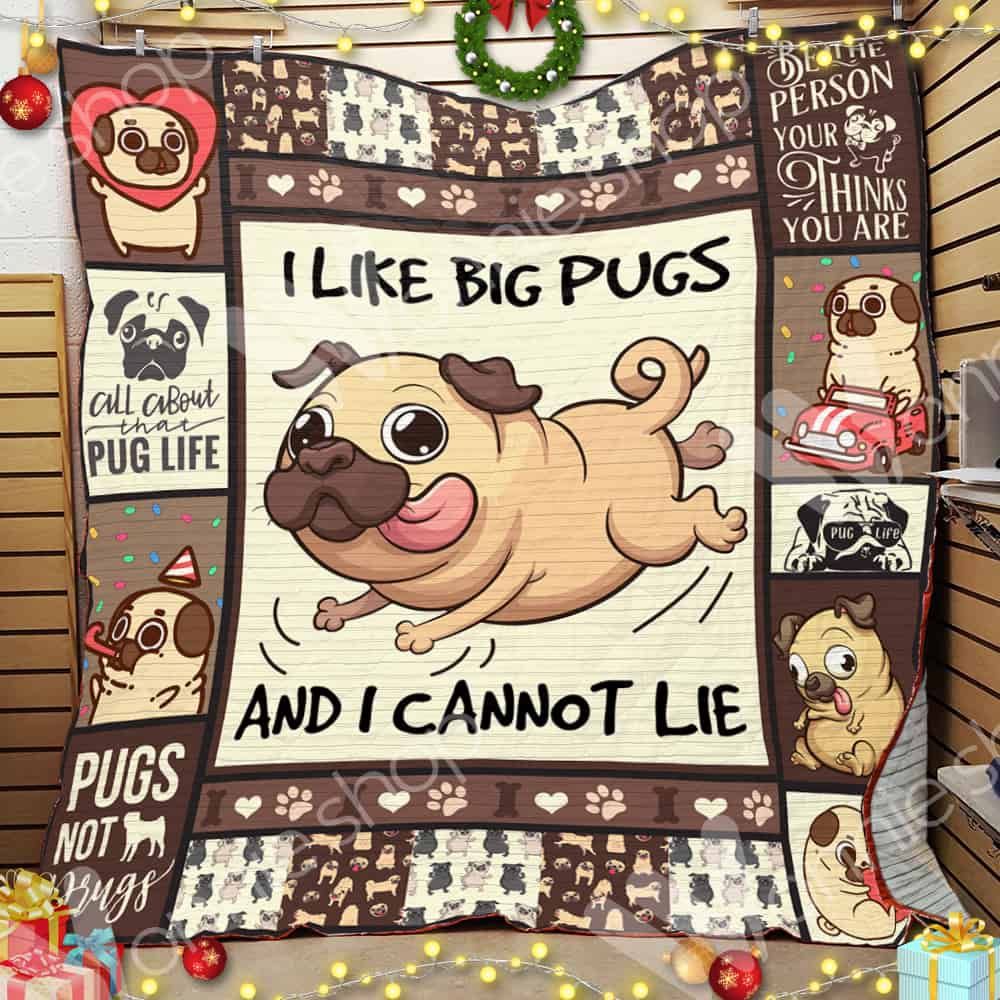 Pug Dog Quilt Blanket DHC01021053TD