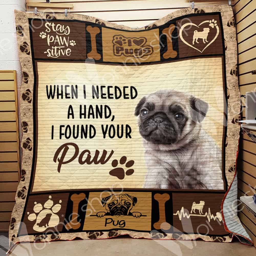 Pug Dog Quilt Blanket DHC01021182TD
