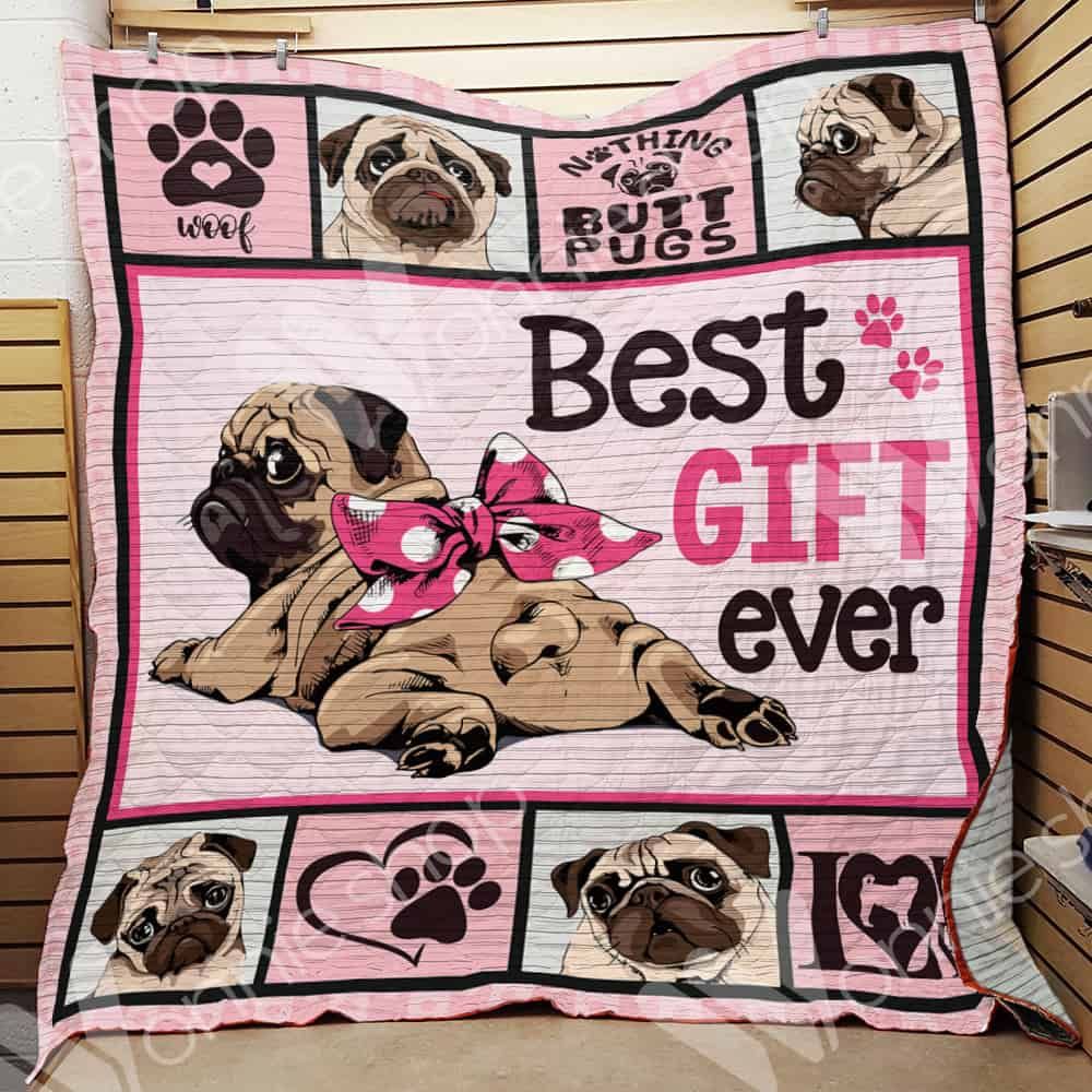 Pug Dog Quilt Blanket DHC01021218TD
