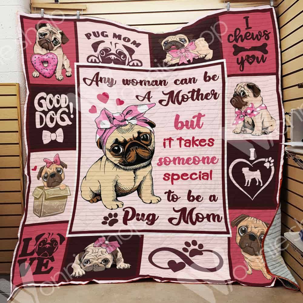 Pug Dog Quilt Blanket DHC0102751TD